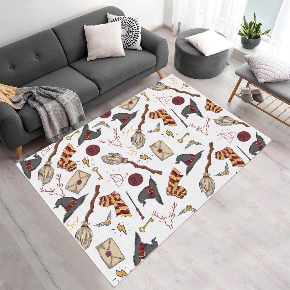 Haus Gryffindor Harry Potter Symbole Teppich - TOK