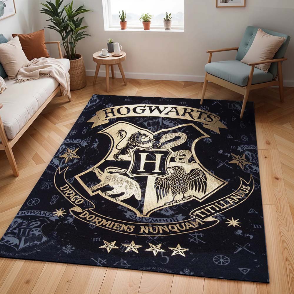 Harry Potter Schule von Hogwarts Logo Kunst Teppich - TOK