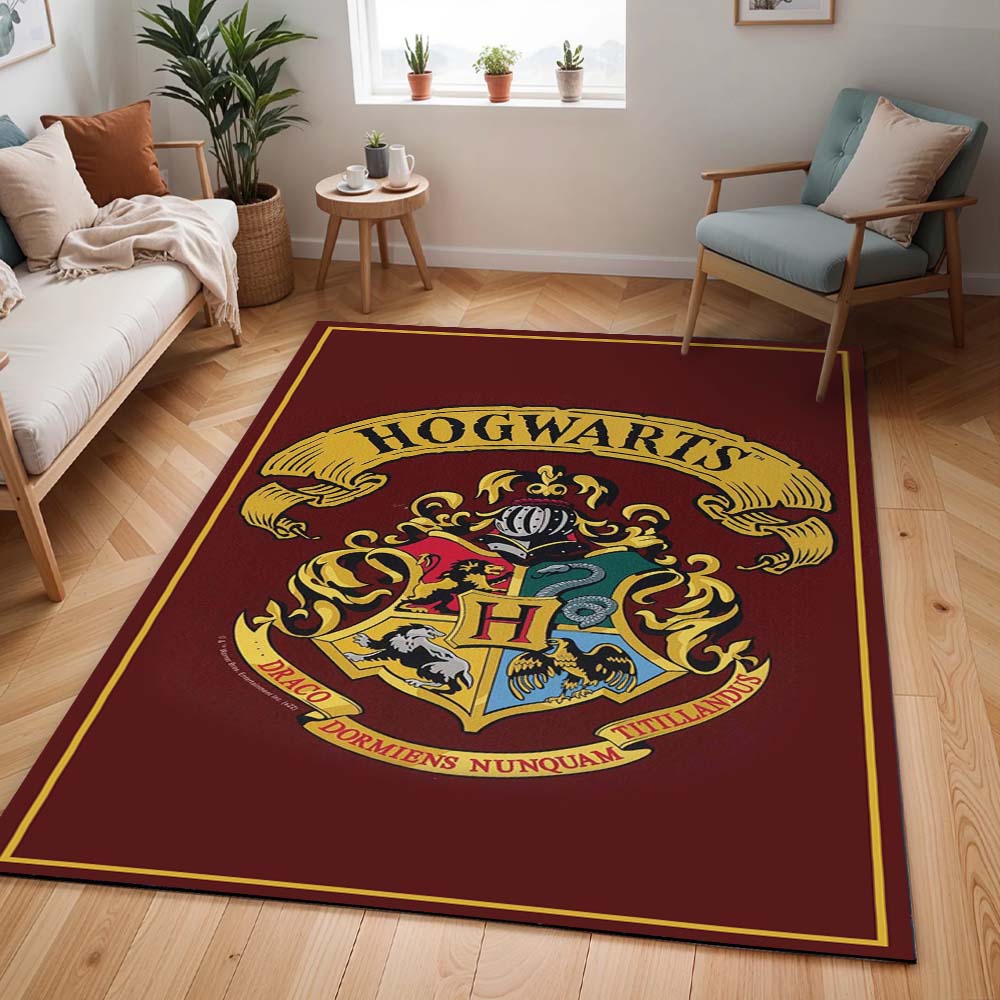 Harry Potter Schule von Hogwarts Logo Spezial Stil Teppich - TOK