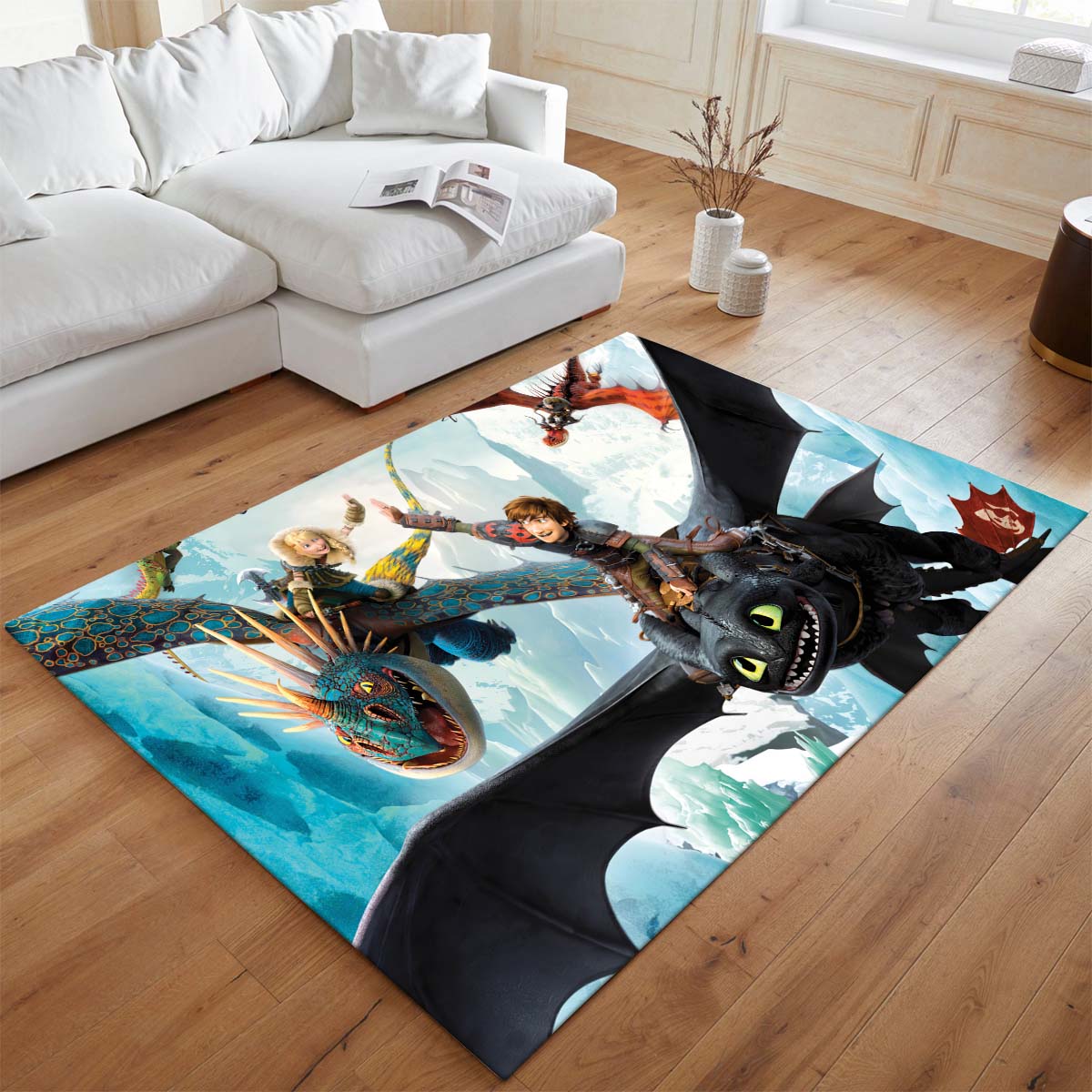 Drachenzähmen leicht gemacht – Charaktere 01 - Dragons Teppich - TOK 2