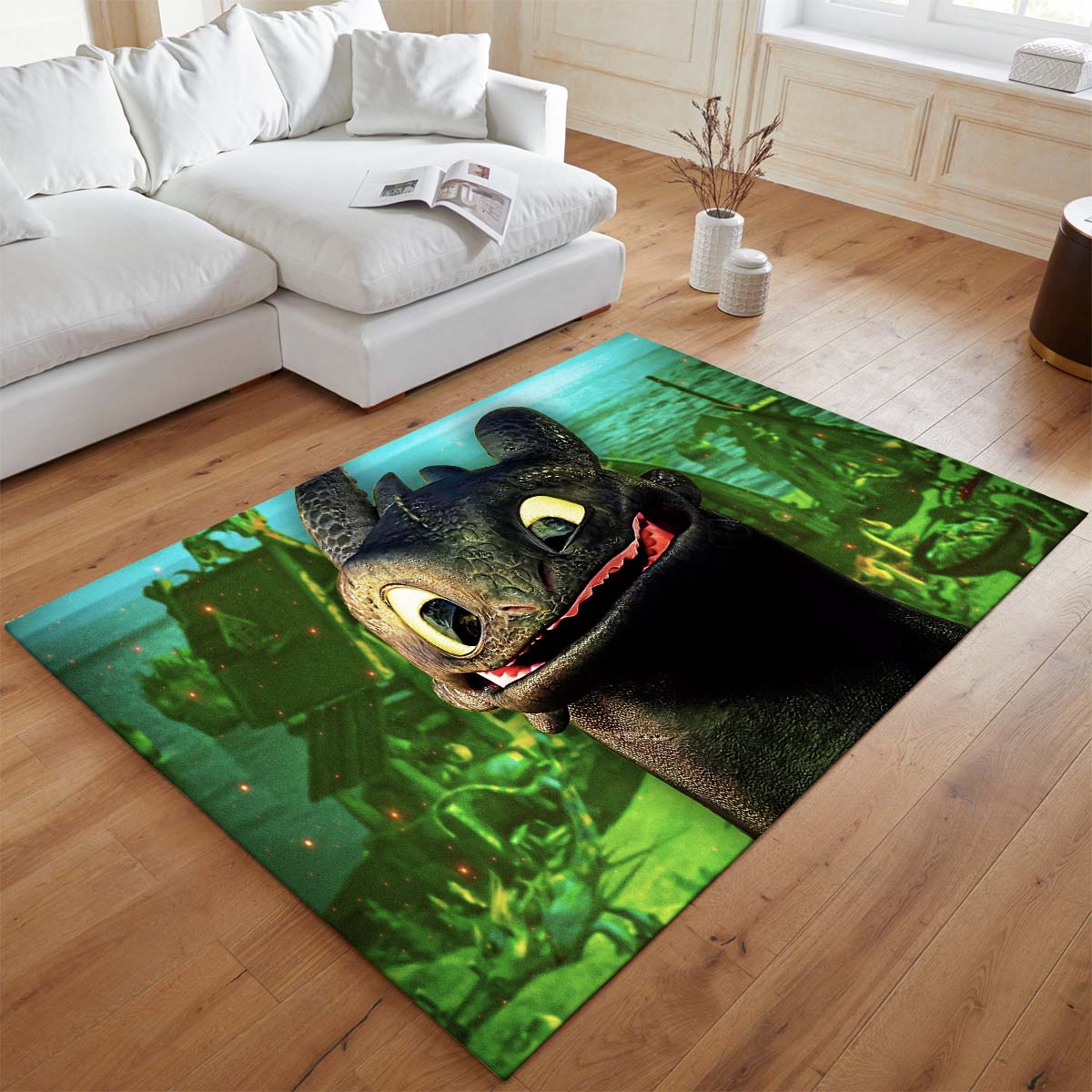 Drachenzähmen leicht gemacht – Ohnezahn 4 - Dragons Teppich - TOK 2