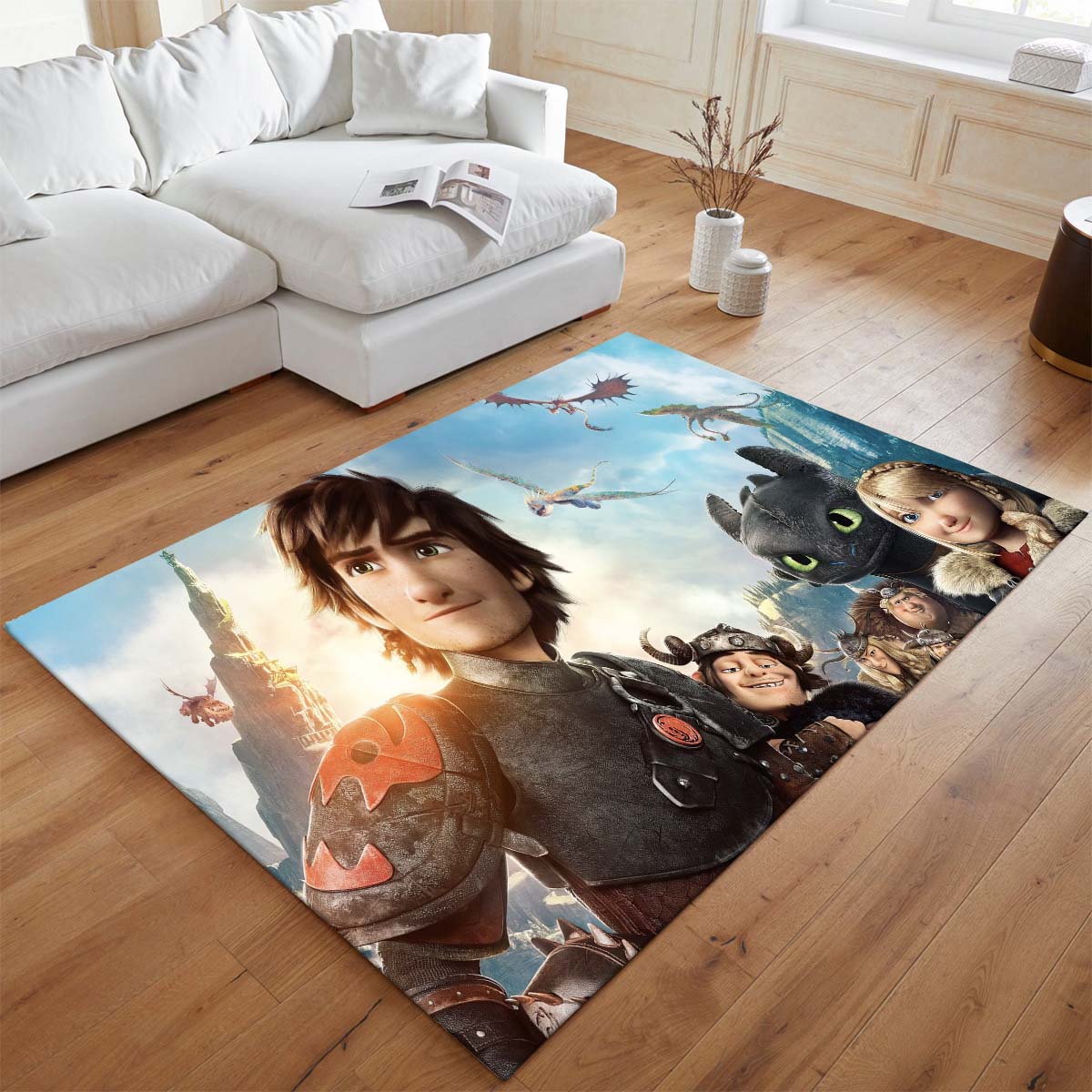 Drachenzähmen leicht gemacht – Alle Charaktere 5 - Dragons Teppich - TOK 2