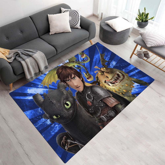 Drachenzähmen leicht gemacht – Alle Charaktere 6 - Dragons Teppich - TOK