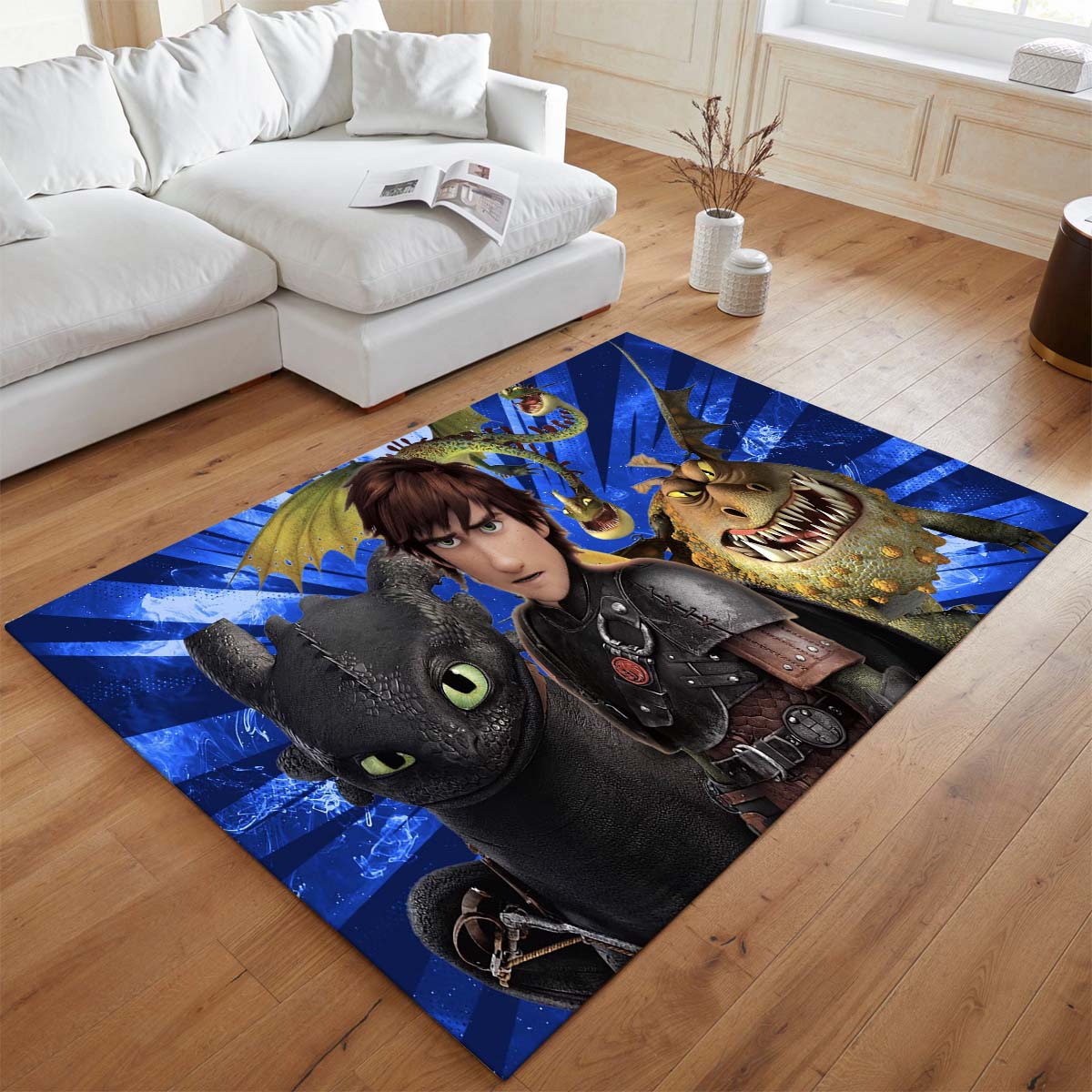 Drachenzähmen leicht gemacht – Alle Charaktere 6 - Dragons Teppich - TOK 2