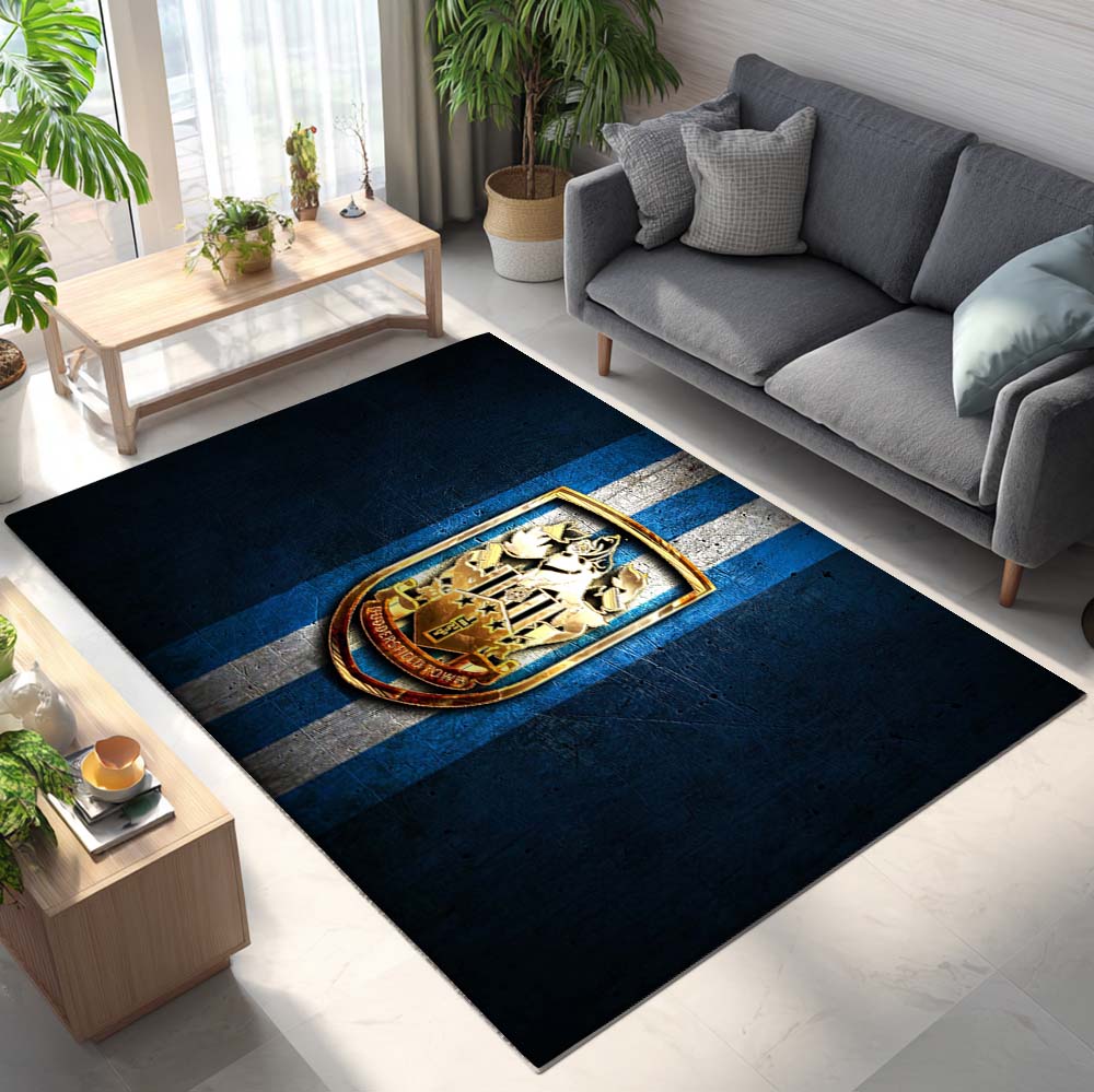 Huddersfield Town FC EFL Championship Blue Metal Teppich 2