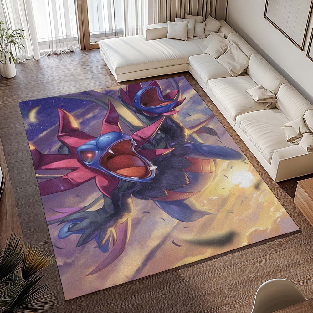 Trikephalo Pokémon - Hydreigon Pokemon 4 Teppich - TOK 2