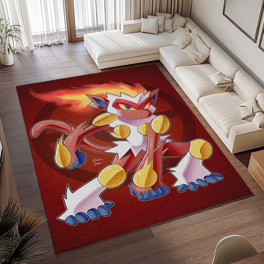 Panferno Pokémon - Infernape Pokemon 6 Teppich - TOK 2