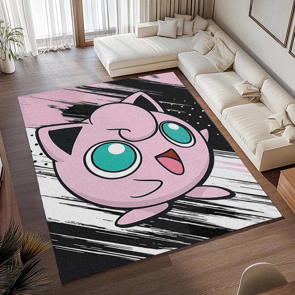Pummeluff Pokémon - Jigglypuff Pokemon 2 Teppich - TOK 2