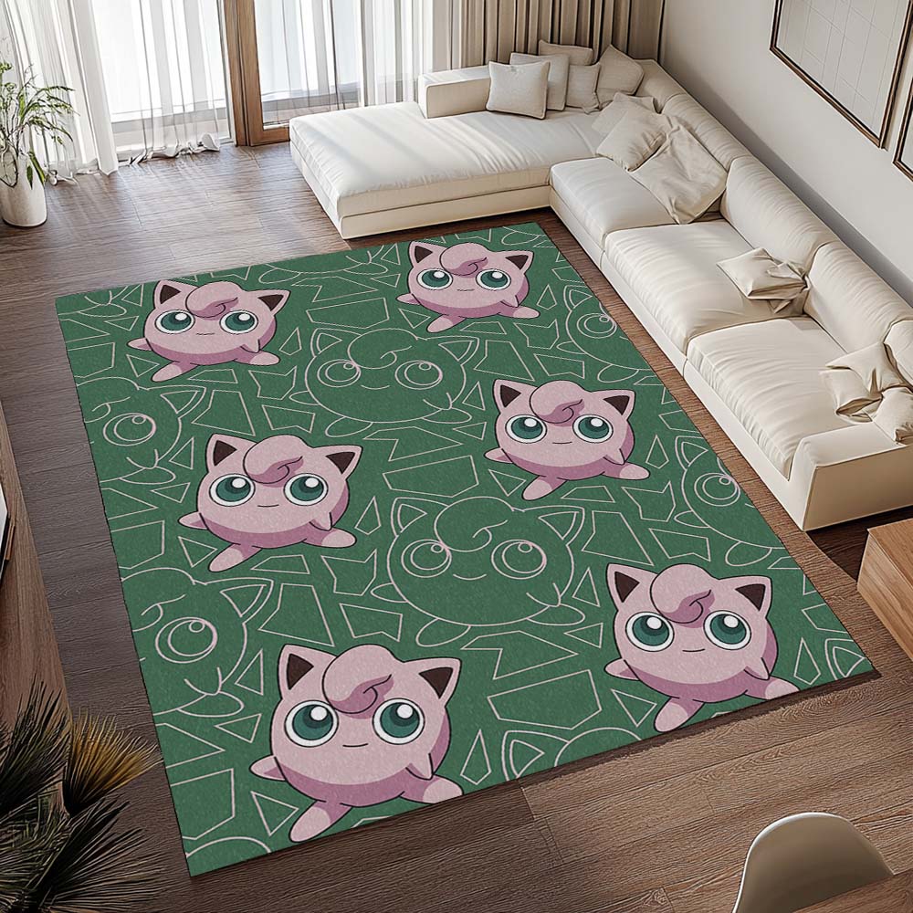 Pummeluff Pokémon - Jigglypuff Pokemon 3 Teppich - TOK 2