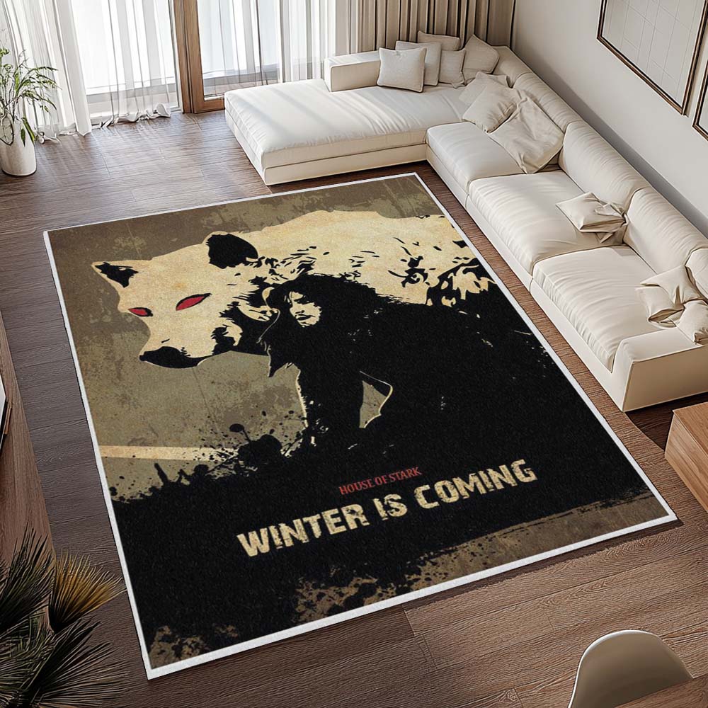 Jon Schnee Haus Stark Der Winter naht Teppich - TOK 2