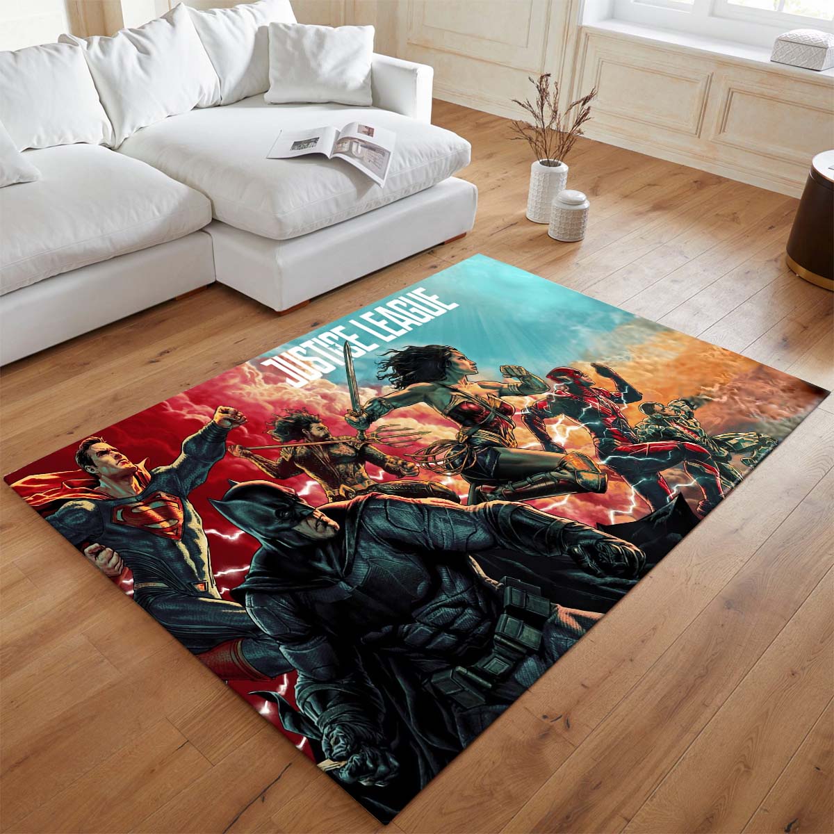 Justice League Alle Charaktere 07 Teppich - TOK 2
