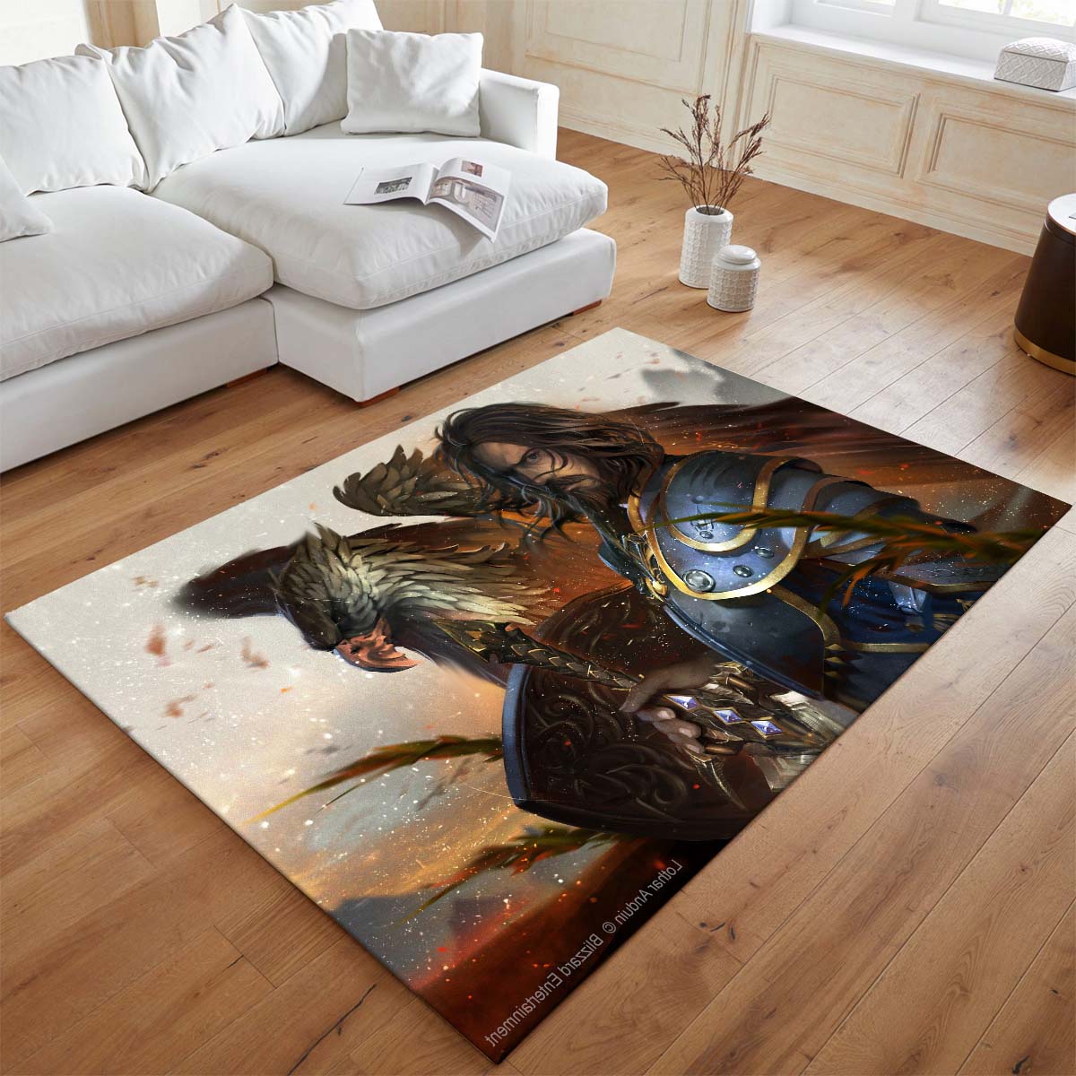 König Llane Wrynn Die Allianz Armee World of Warcraft Teppich - TOK 2