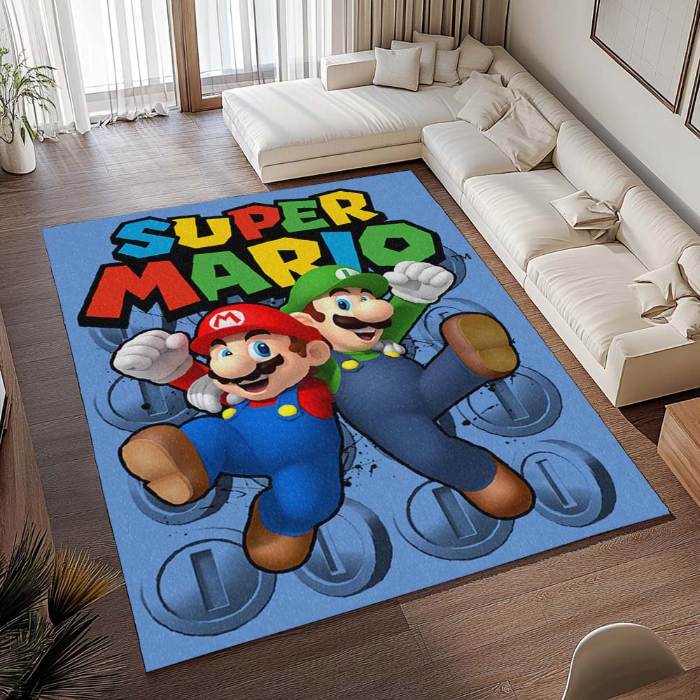 Mario und Luigi – Super Mario 2 Teppich - TOK 2