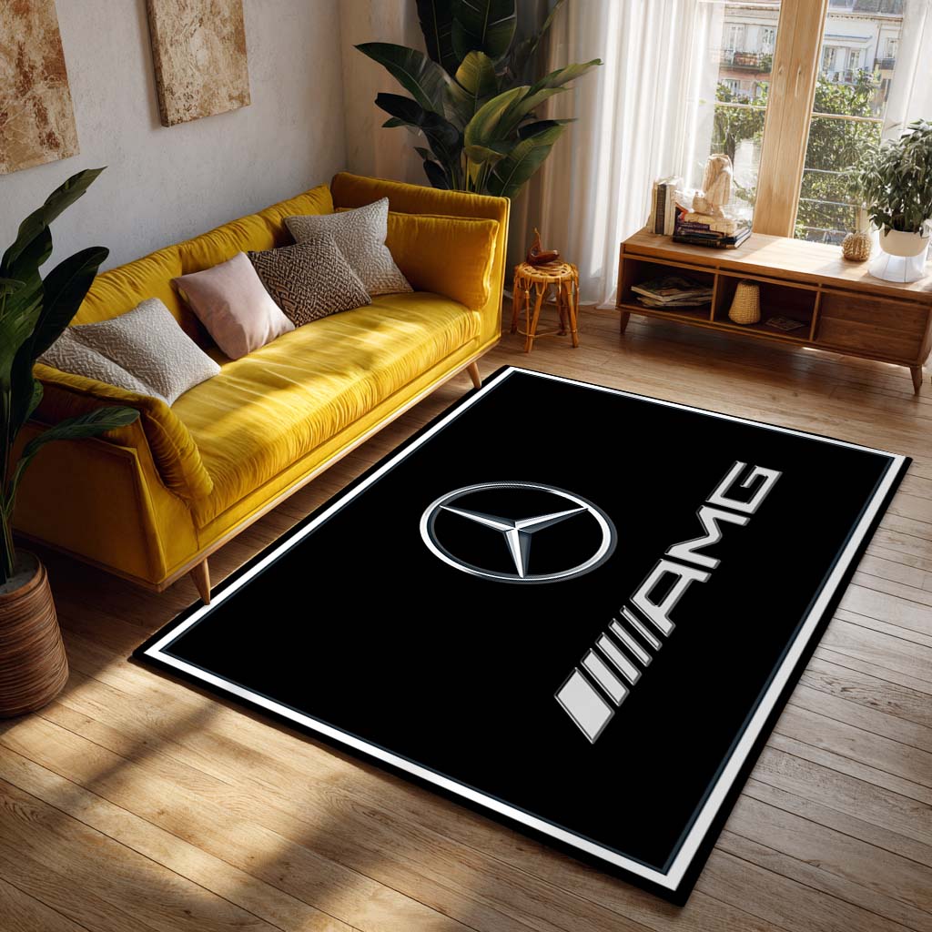 Mercedes-AMG Teppich - Teppich mit Automotiv-Motiv-2
