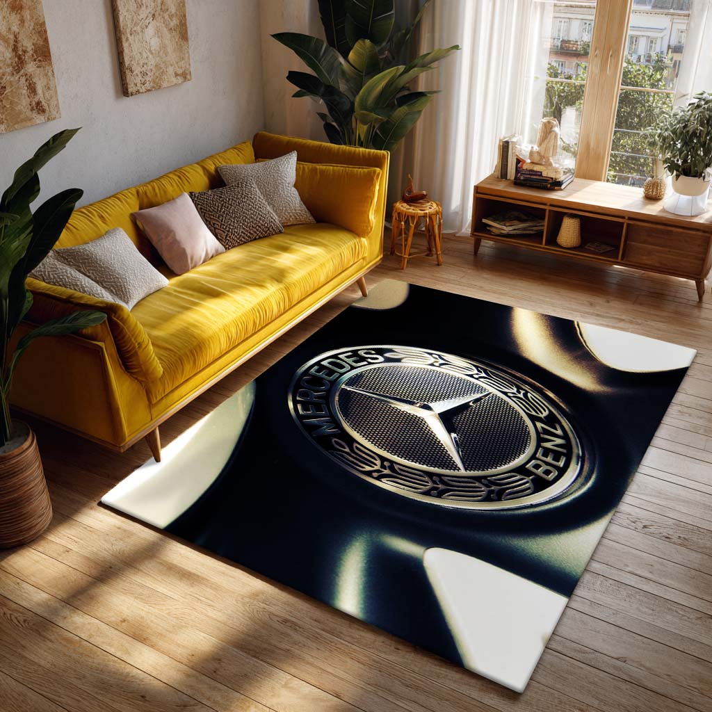Mercedes-Benz 05 Teppich - Teppich mit Automotiv-Motiv-2