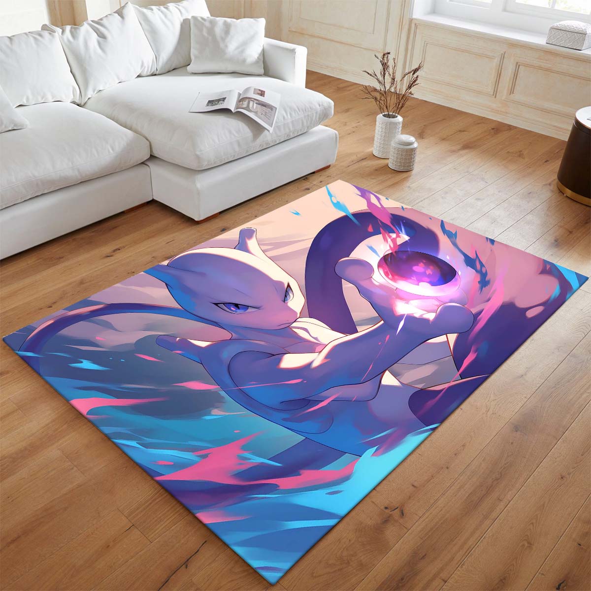 Mewtu Pokémon - Mewtwo Pokemon 2 Teppich - TOK 2