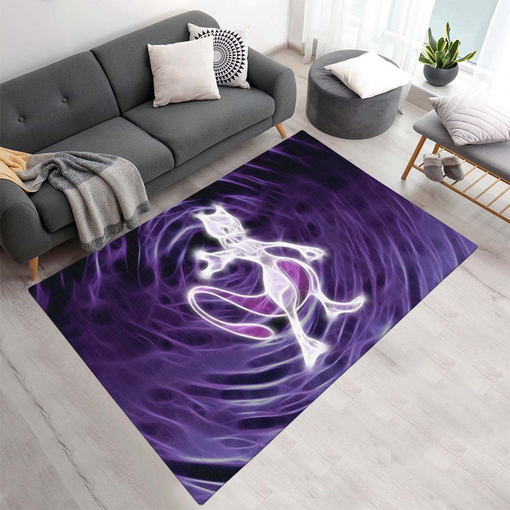 Mewtu Pokémon - Mewtwo Pokemon 7 Teppich - TOK