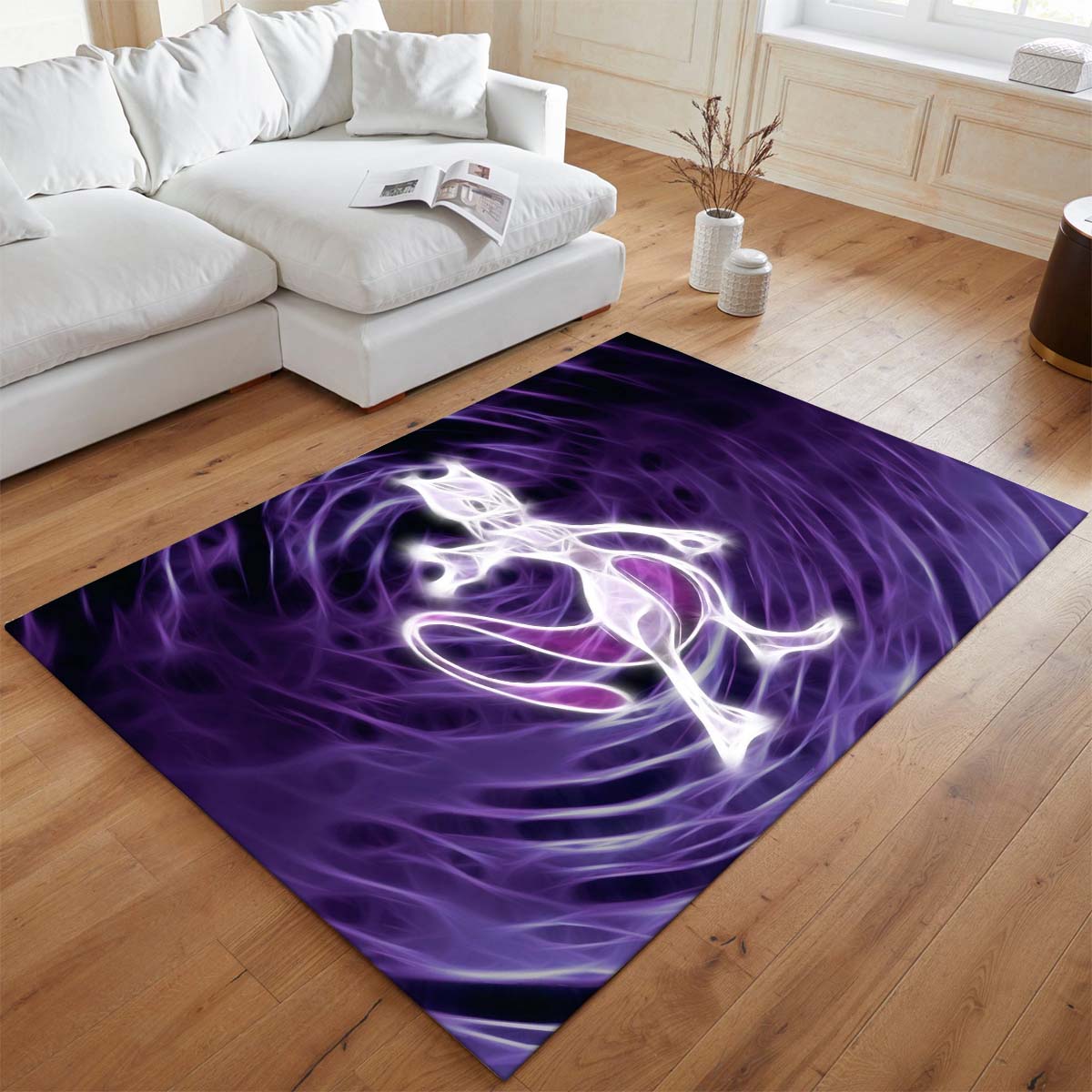 Mewtu Pokémon - Mewtwo Pokemon 7 Teppich - TOK 2