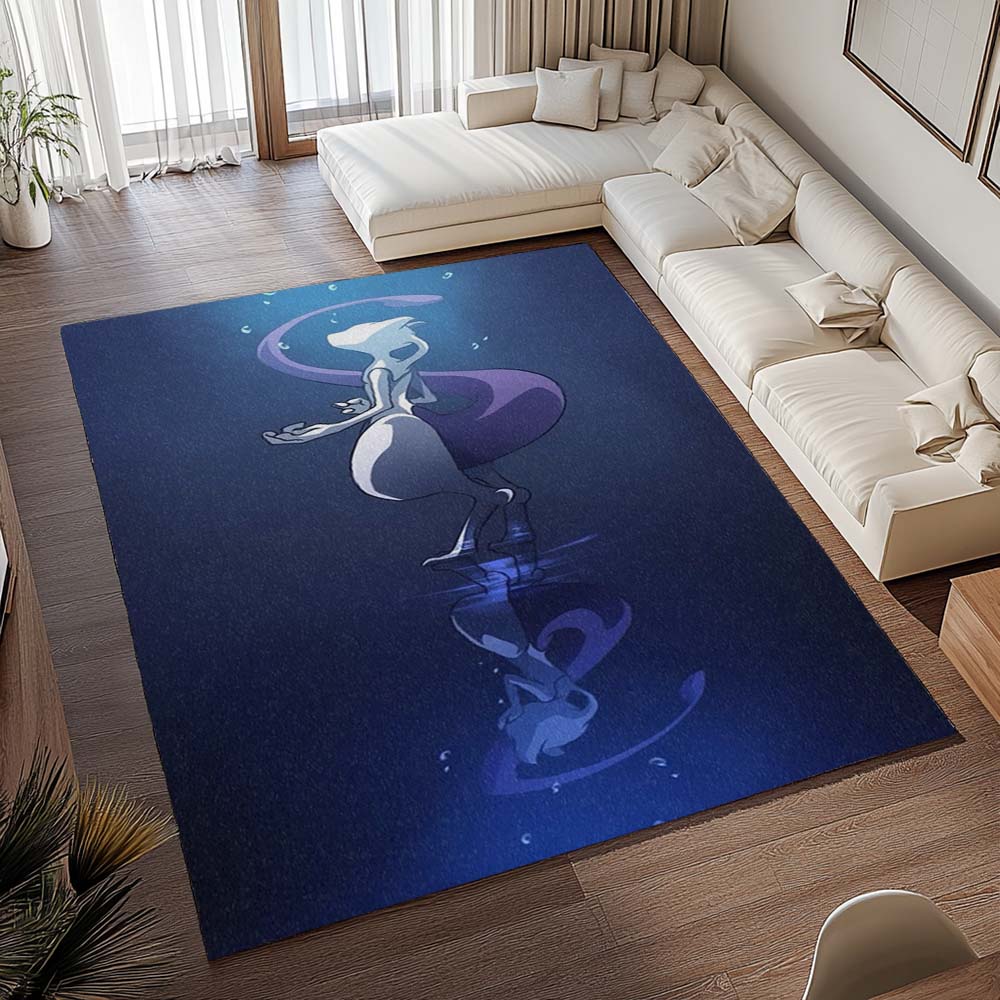 Mewtu Pokémon - Mewtwo Pokemon 9 Teppich - TOK 2