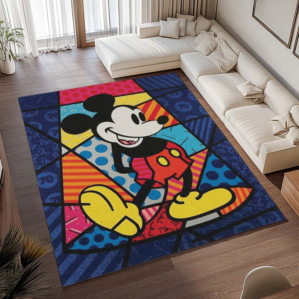 Micky Maus – Romero Britto Teppich - TOK 2