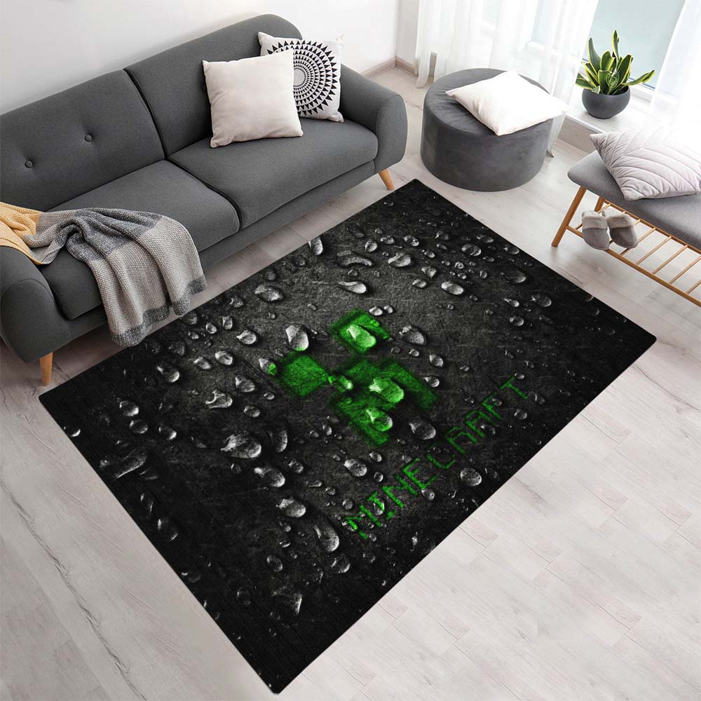 Minecraft Creeper Gesicht 3 Teppich - TOK