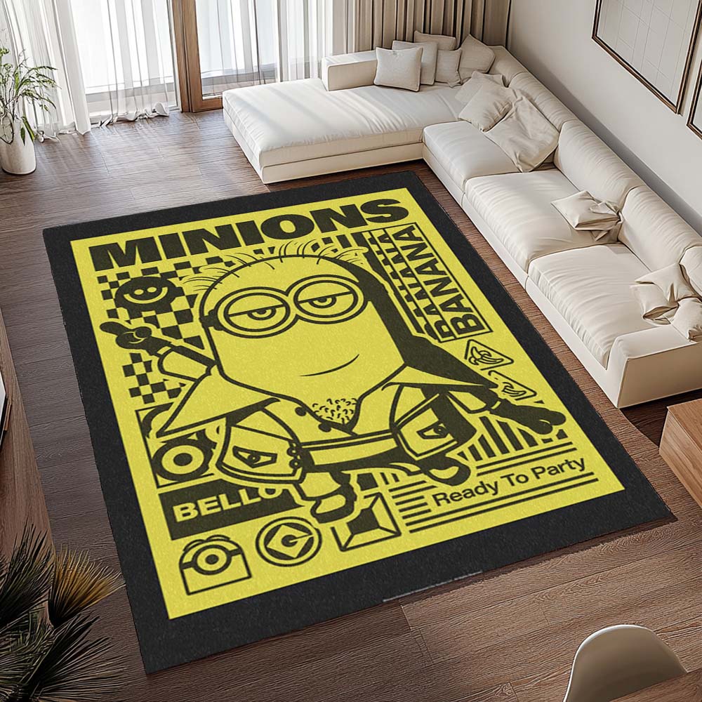Minions – Bereit für die Bananenparty Teppich - TOK 2