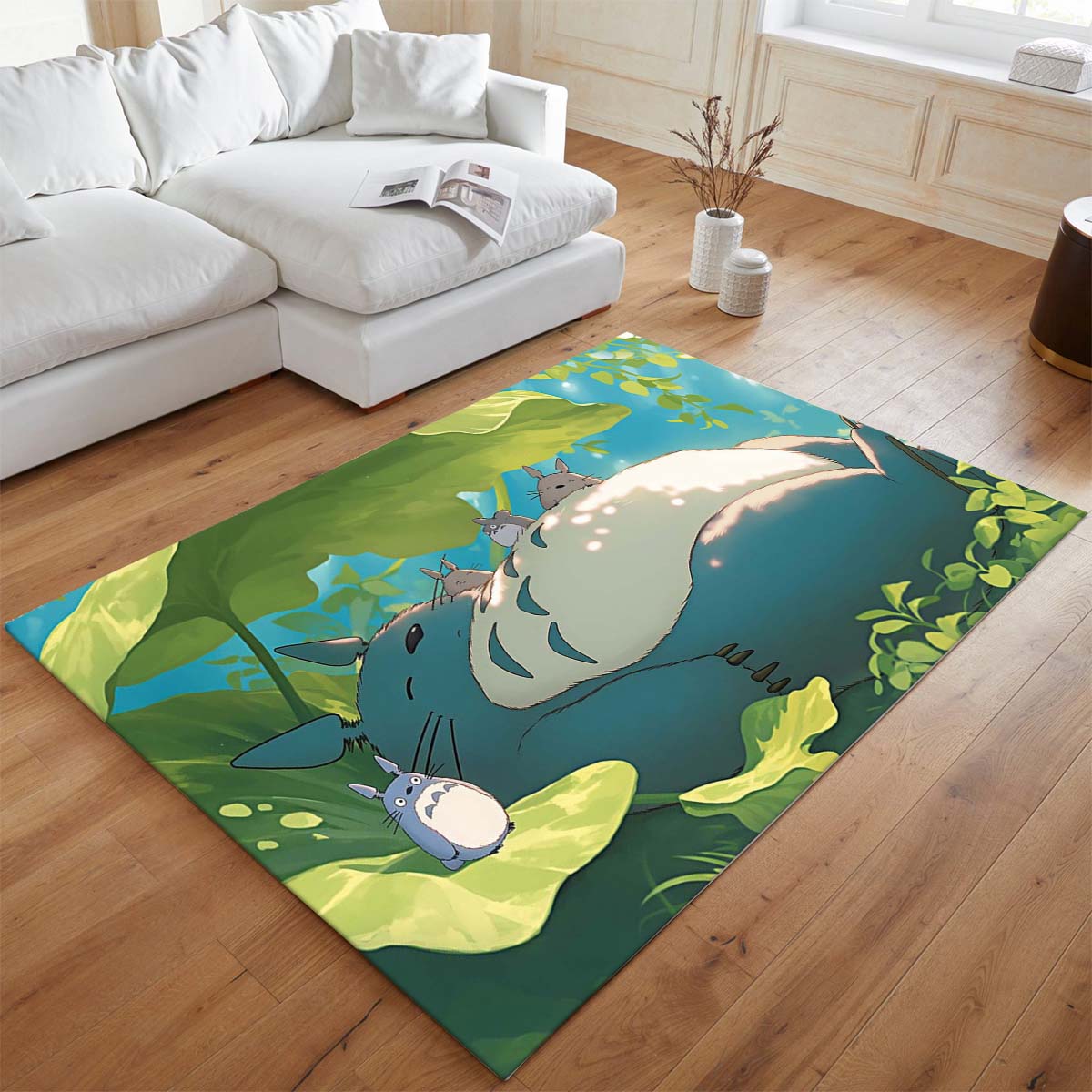 Mein Nachbar Totoro schlafend Teppich - TOK 2