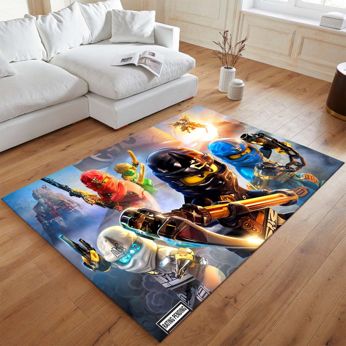 Ninjago Alle Charaktere 1003 Teppich - TOK 2