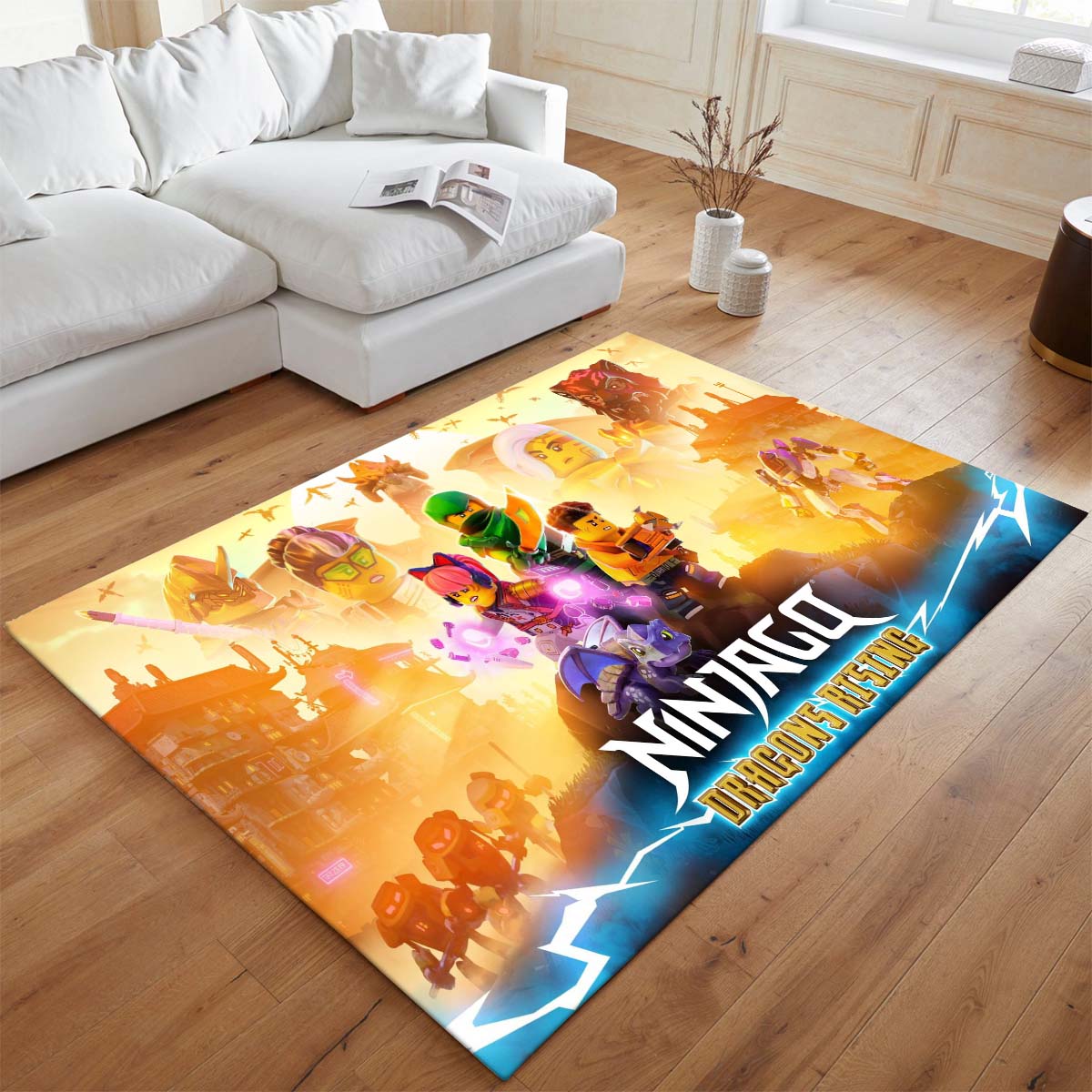 Ninjago Drachen Erwachen Alle Charaktere 102 Teppich - TOK 2