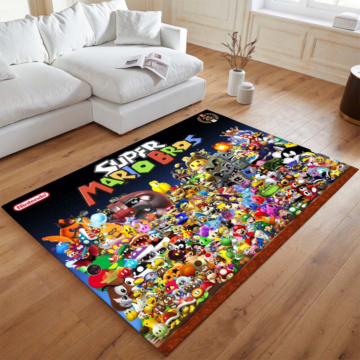 Nintendo – Super Mario Bros Jubiläum Teppich - TOK 2