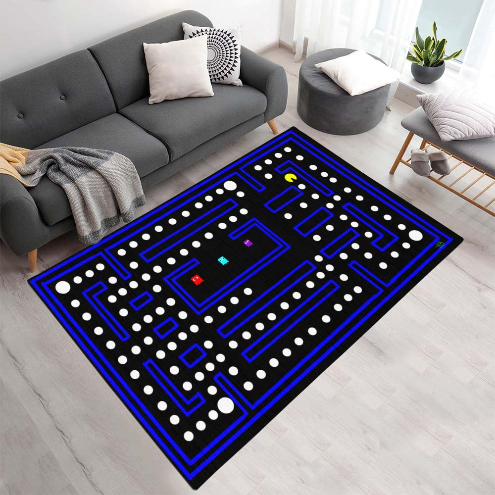 Pac-Man Dungeon Spiel Teppich - TOK