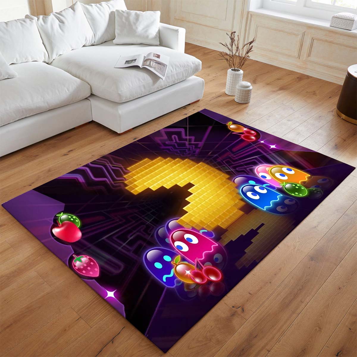Pac-Man jagt Geister Teppich - TOK 2