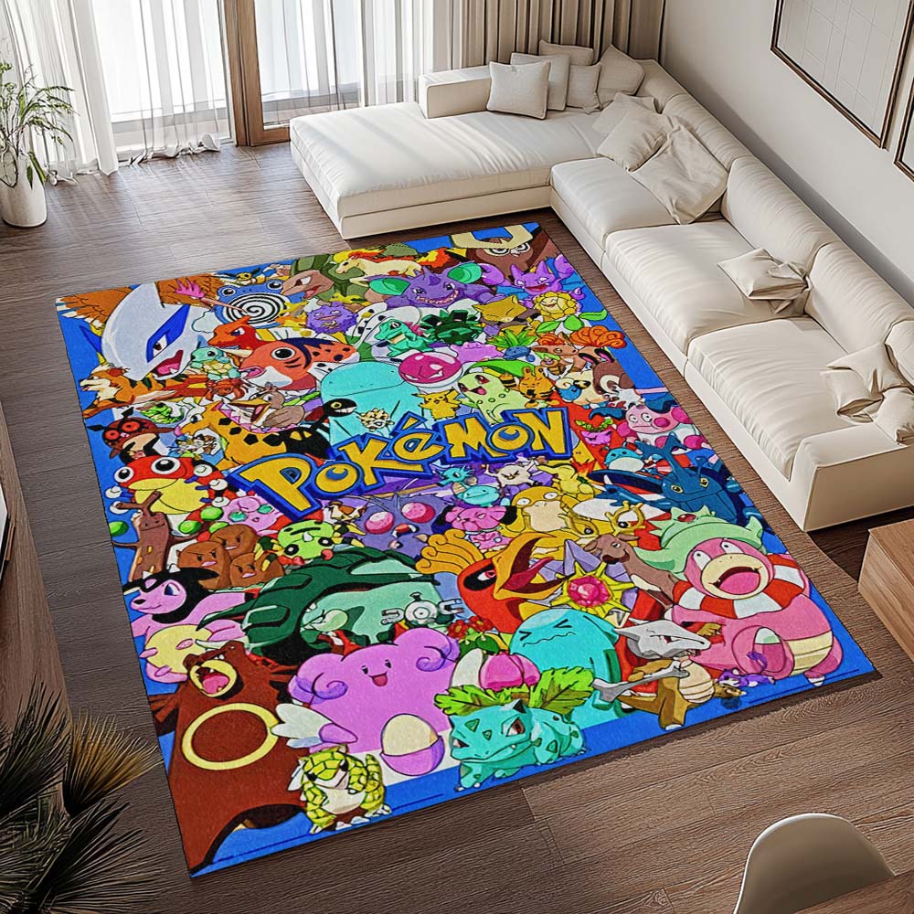 Pokémon Alle Charaktere 3 Teppich - TOK 2