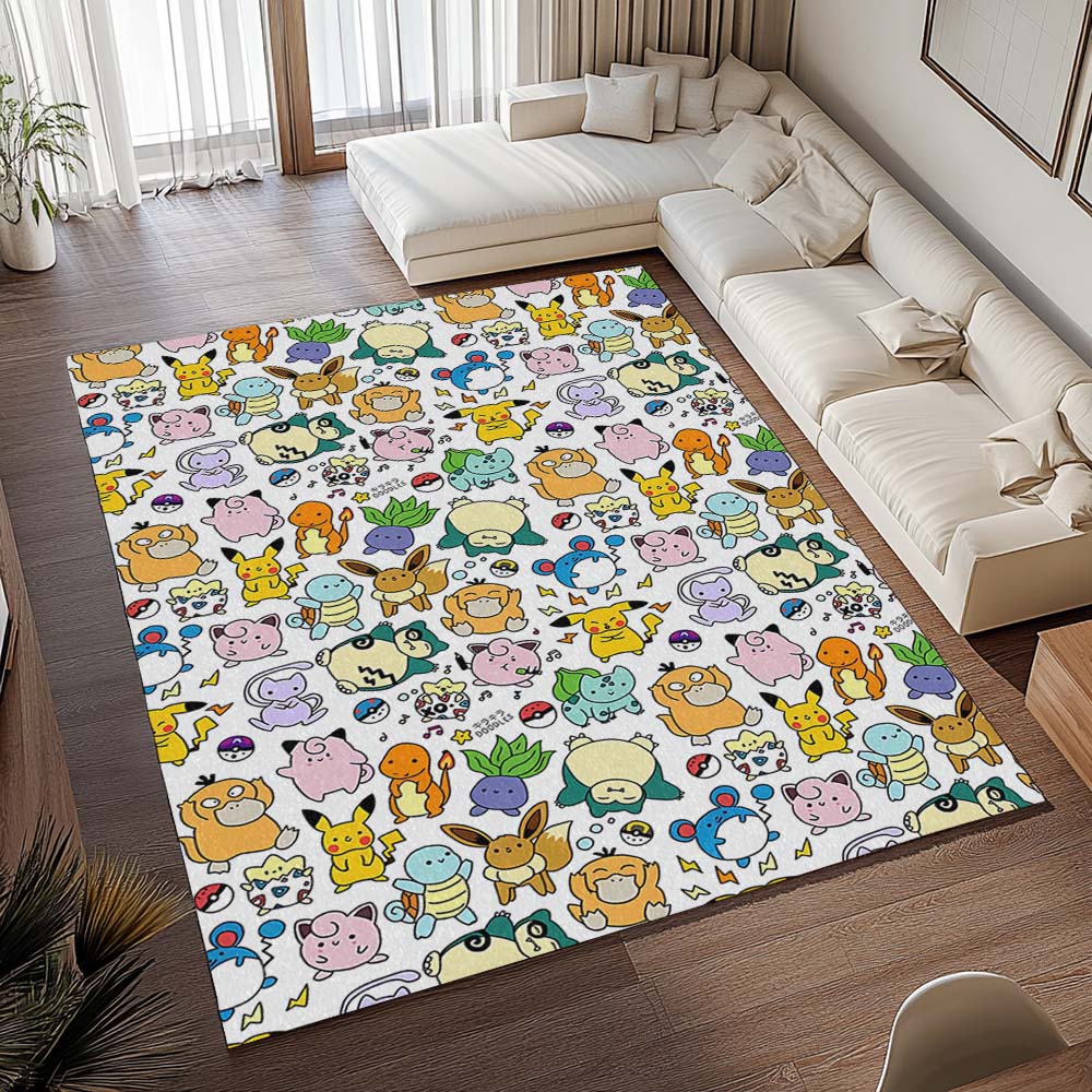 Pokémon Alle Charaktere 5 Teppich - TOK 2