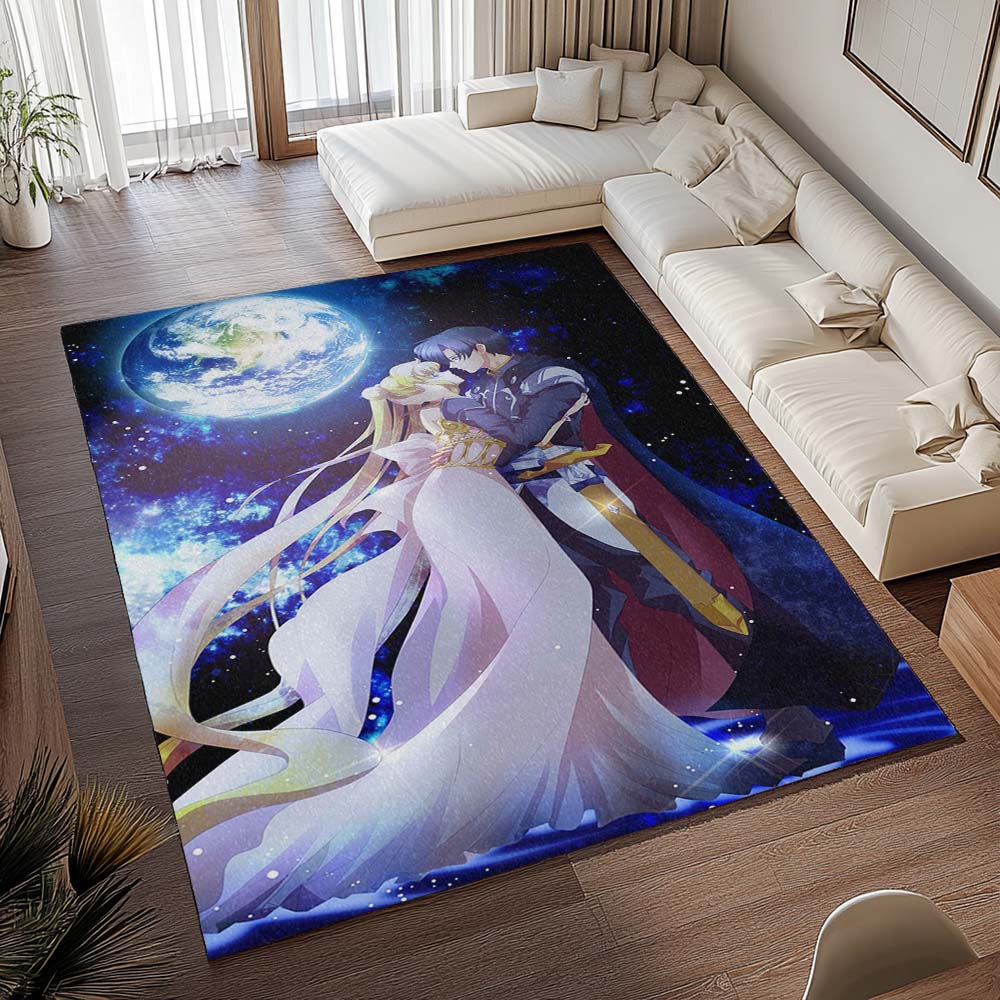 Sailor Moon – Mamoru Chiba und Prinzessin Serenity Teppich - TOK 2