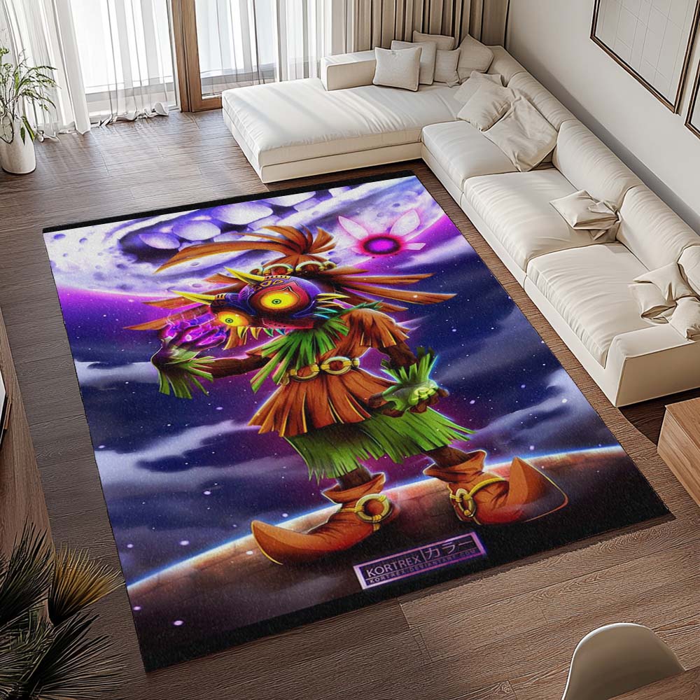 Schädelkind Majoras Maske Die Legende von Zelda Charakter 2 Teppich - TOK 2