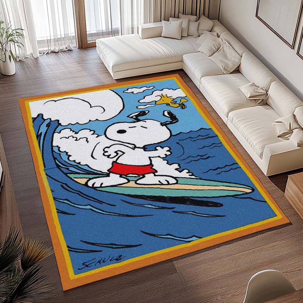 Snoopy – Surft Teppich - TOK 2