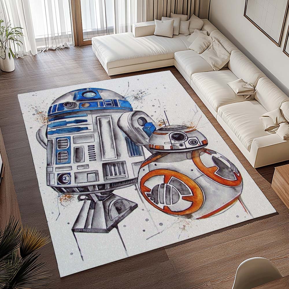 Raumschiff Star Wars Roboter Teppich - TOK 2