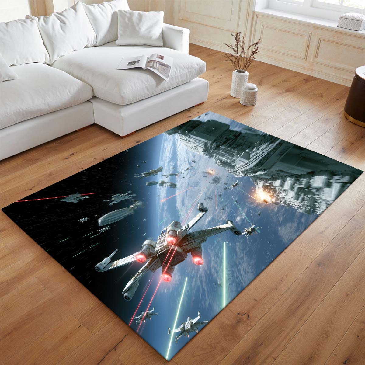 Star Wars Weltraumschlacht Teppich - TOK 2