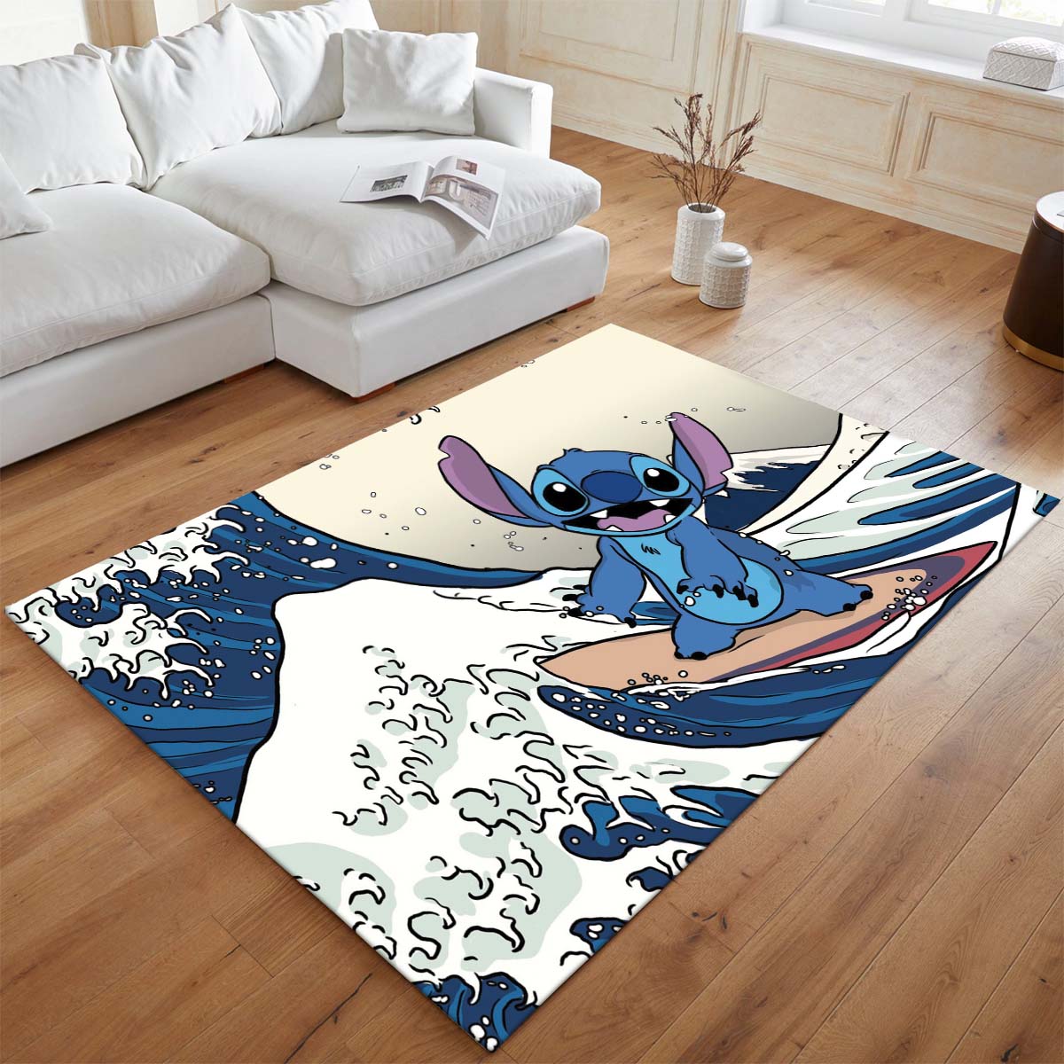 Stitch surft Teppich - TOK 2
