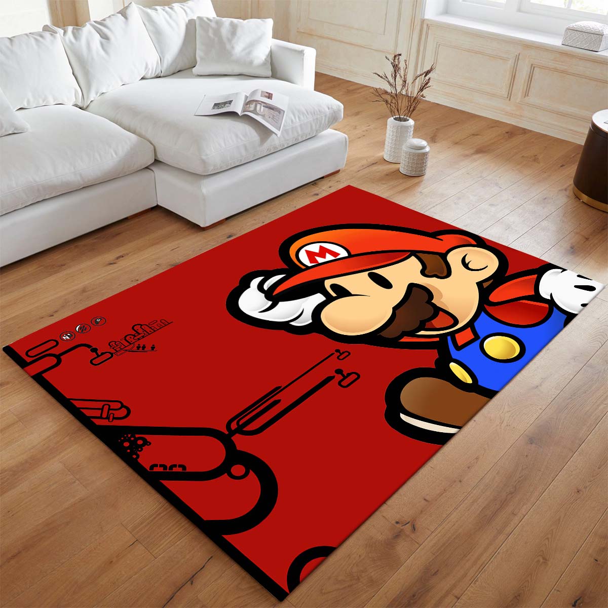 Super Mario 6 Teppich - TOK 2