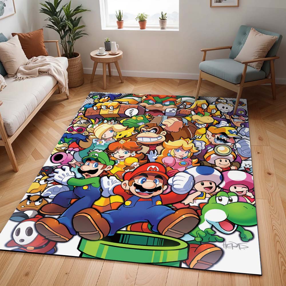 Super Mario – Charaktere 12 Teppich - TOK