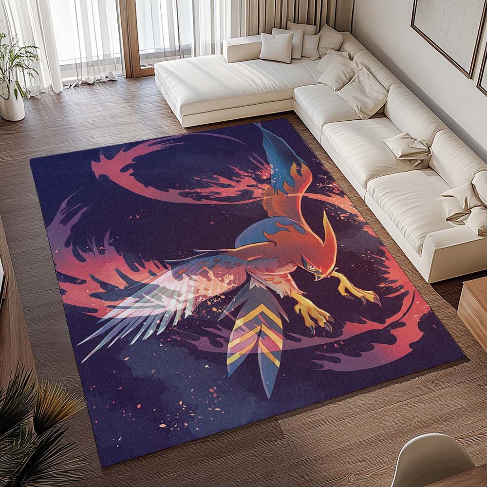 Fiaro Pokémon - Talonflame Pokemon 7 Teppich - TOK 2