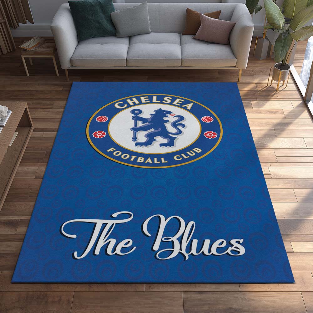 The Blues Chelsea Football Club Sport Team 05 Teppich 2