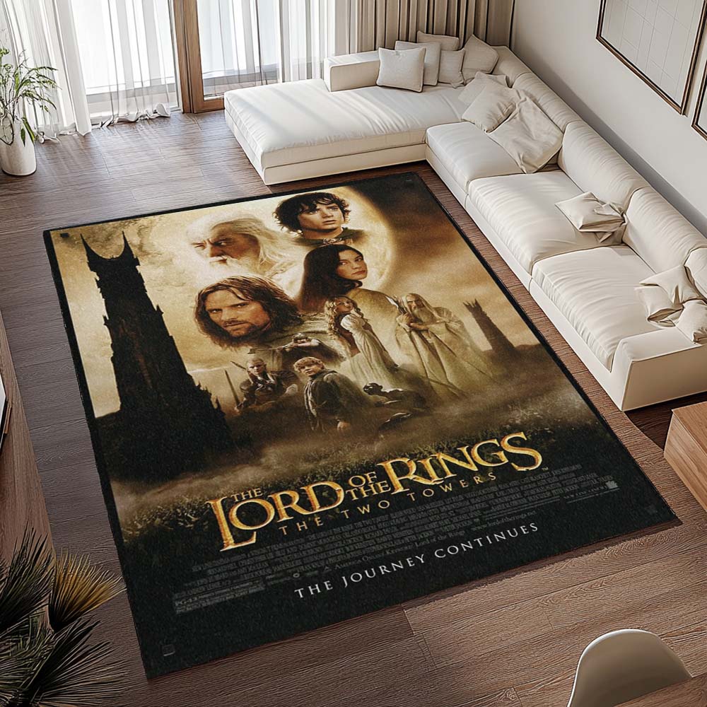 Der Herr der Ringe Die zwei Türme Die Reise geht weiter Teppich - TOK 2