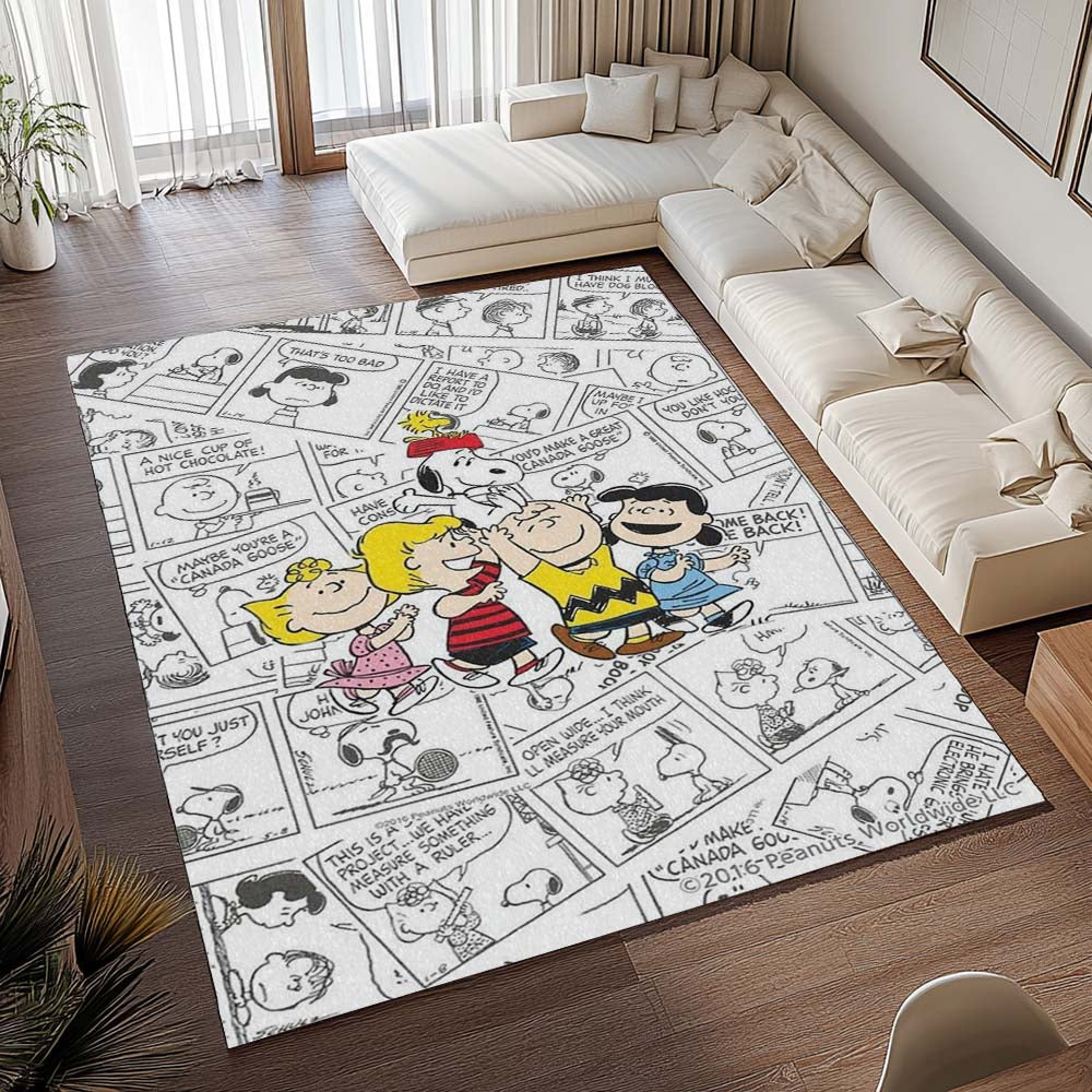 Die Peanuts – Charaktere 3 Teppich - TOK 2