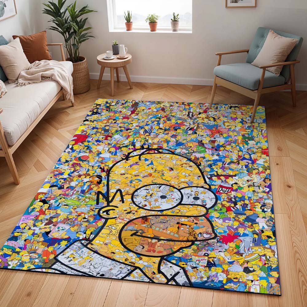 Die Simpsons – Alle Charaktere 02 Teppich - TOK