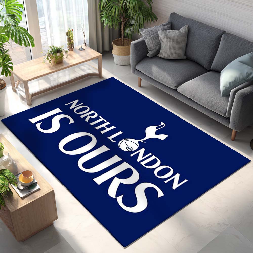 Tottenham Tottenham Hotspur FC SPURS Champions League North London is ours Teppich 2