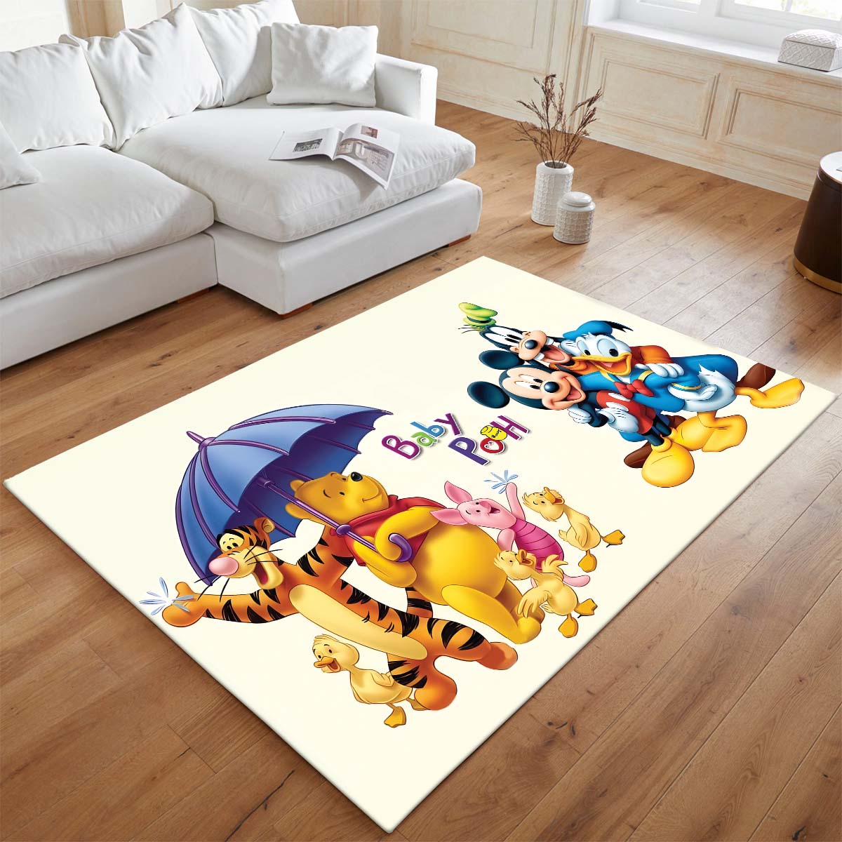 Winnie Pooh und Disney Charaktere Teppich - TOK 2