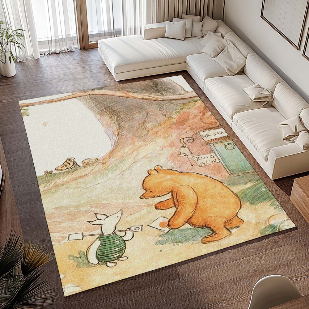 Winnie Pooh und Ferkel 2 Teppich - TOK 2